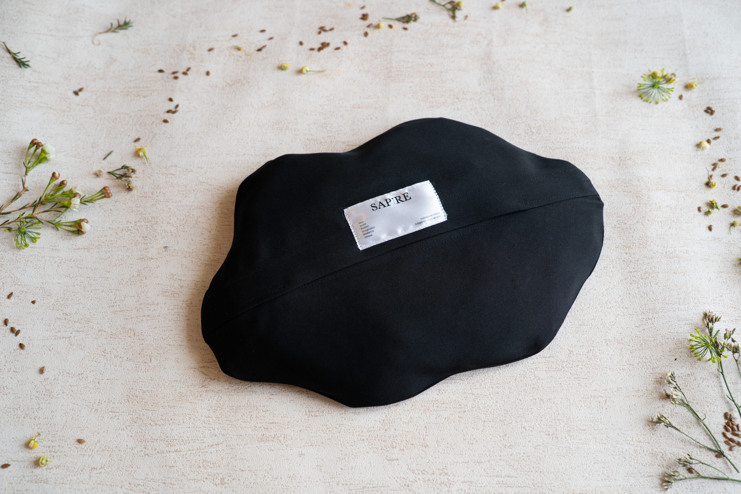 Bouillotte nuage Serena / Housse Pure Soie HQ