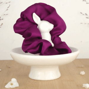 Chouchou Fuchsia Pure Soie HQ – Gamme Originelle