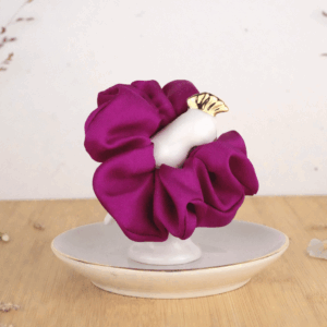 Chouchou Fuchsia Pure Soie HQ – Gamme Petite
